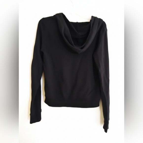 PINK Victoria's Secret Full Zip Hoodie Black Size Medium - Picture 4 of 11